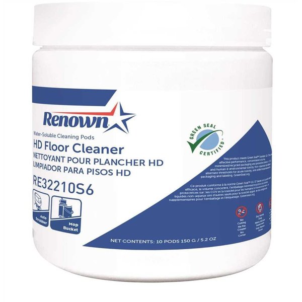 Renown Heavy-Duty Floor Cleaner Pod RN-322-10G6